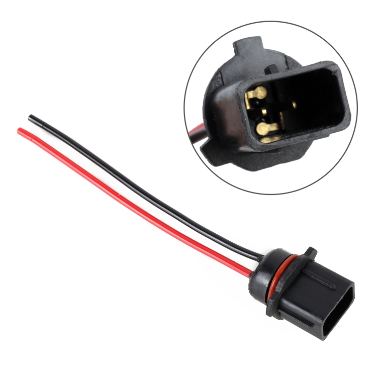 

2 PCS PW13 Bulb Holder Base Male Socket with Cable