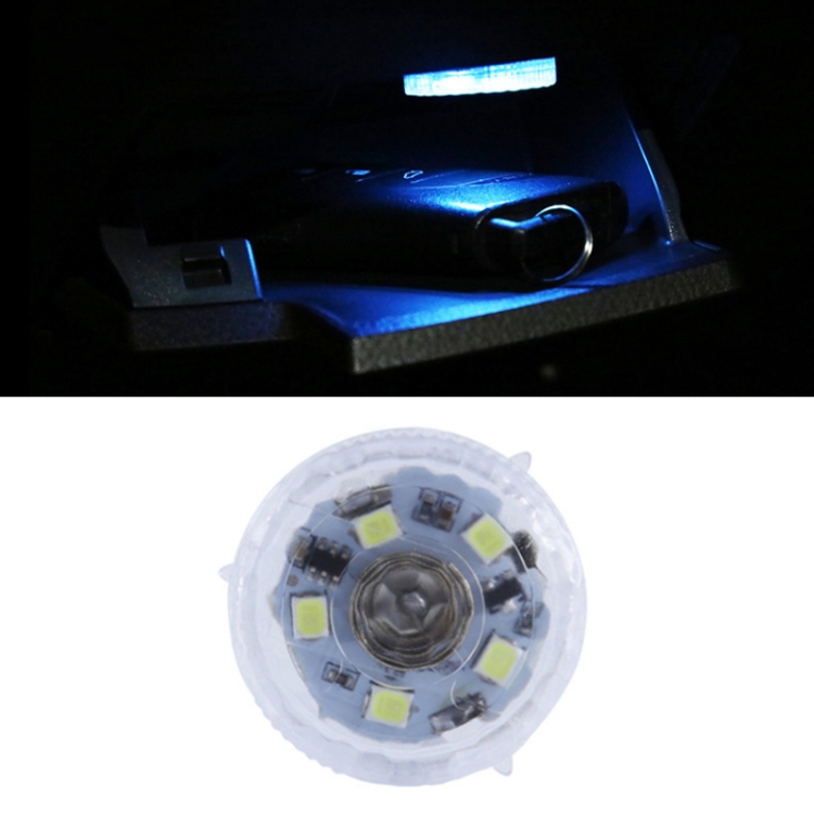 

Universal Car Wireless LED Atmosphere Lights Emergency Foot Light (Ice Blue Light)
