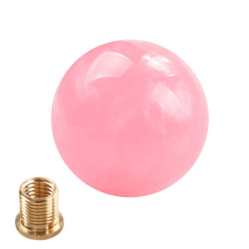 

Car Manual Shifter Gear Shift Knob with Adapter M10 x 1.25 (Pink)