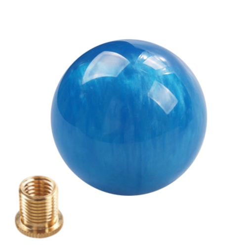 

Car Manual Shifter Gear Shift Knob with Adapter M10 x 1.25 (Blue)