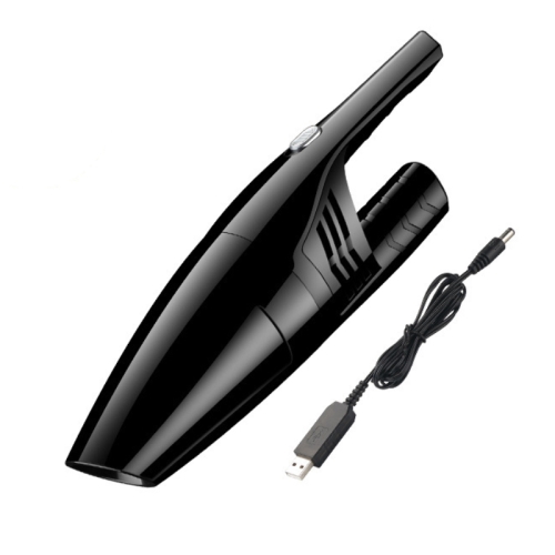 

Tenth Generation Car Vacuum Cleaner 120W Wet and Dry Dual-use Strong Suction, Style: USB Wireless (Black)