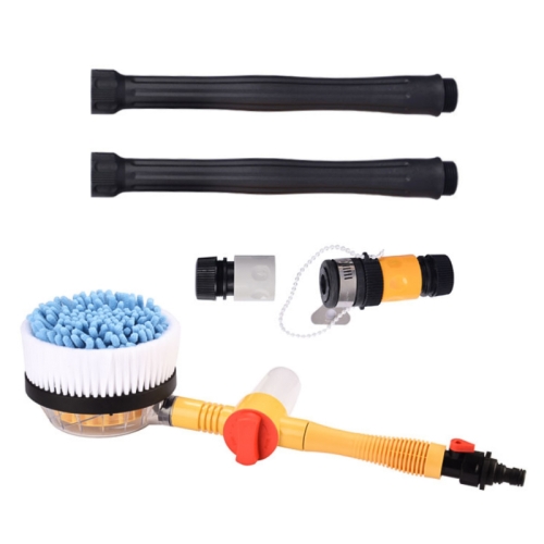 

Car Cleaning Tools Chenille Automatic Rotating Car Wash Brush, Style: Single Water Brush