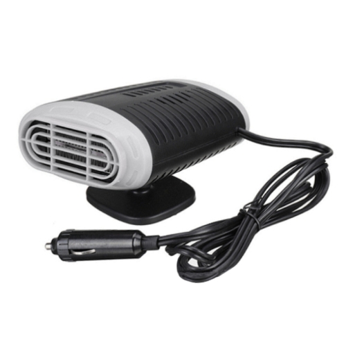 

12V Portable Car Electric Heater Winter Defroster Cable Length: 1.4m (Grey)