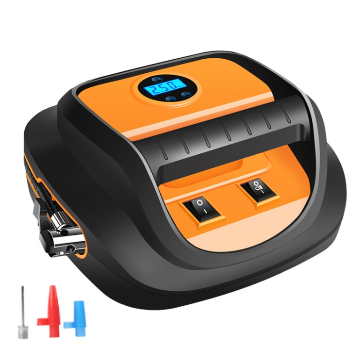 

DC12V 120W 22-cylinder Portable Multifunctional Car Air Pump with LED Lamp, Style: Digital Display