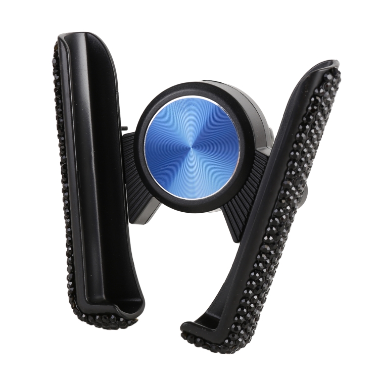 

Universal Car Diamond Air Vent Mount Phone Holder for 6-8.5cm Wide Mobile Phone (Black)