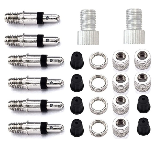 

2 Sets (24 in 1) Bicycle German Valve Core