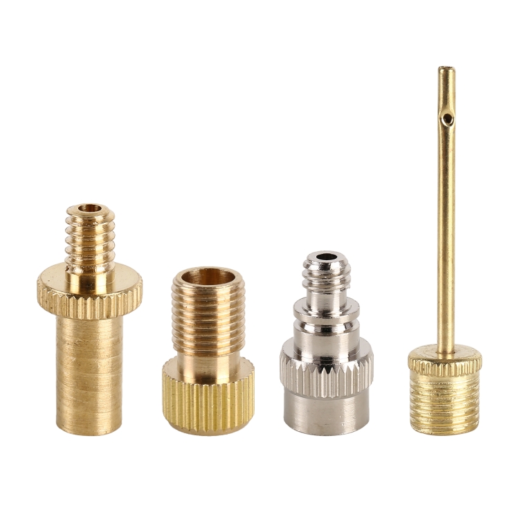 

3 Sets (4 in 1 A) Inflator Adapter French Mouth / US Mouth / UK Mouth Inflation Needle Adapter