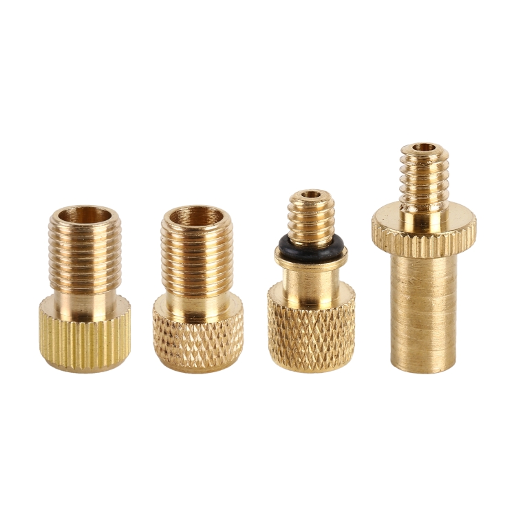 

3 Sets (4 in 1 B) Inflator Adapter French Mouth / US Mouth / UK Mouth Inflation Needle Adapter