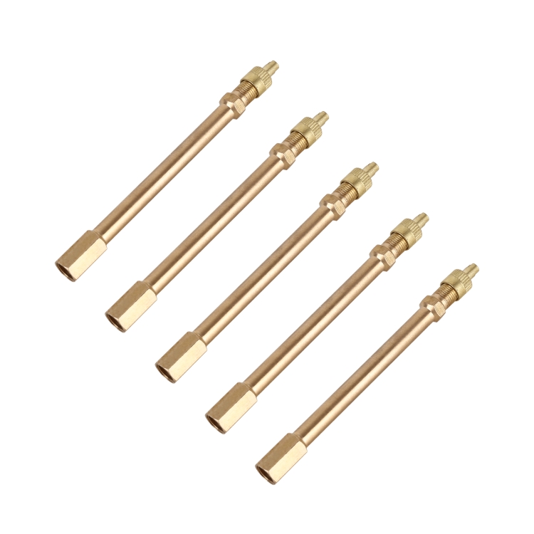 

5 PCS Car Tires Valve Inflatable Extension Tube, Length: 100mm
