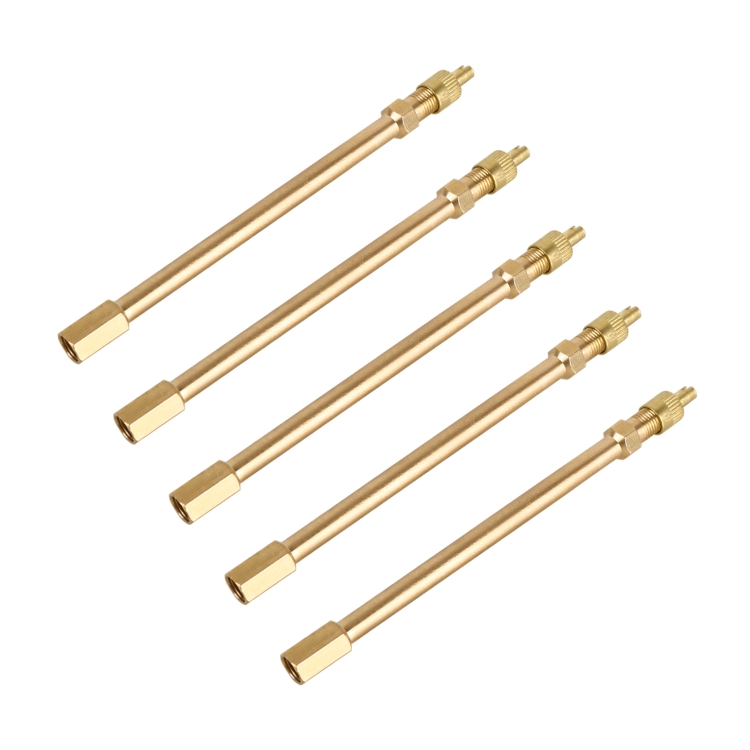 

5 PCS Car Tires Valve Inflatable Extension Tube, Length: 120mm