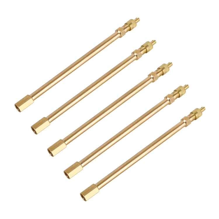

5 PCS Car Tires Valve Inflatable Extension Tube, Length: 140mm