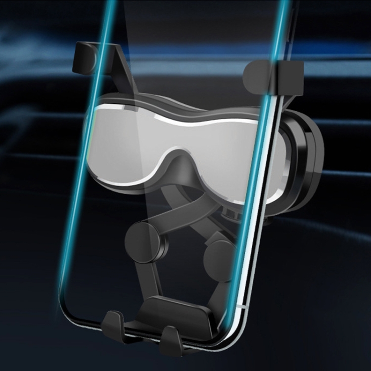 

Car Air Outlet Rotating Mobile Phone Holder Navigation Bracket (Silver)