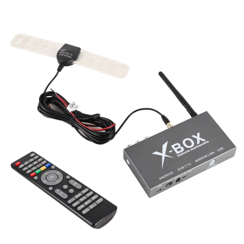 

AT229 4 in 1 Car Android Push Multimedia TV Box with Remote Control