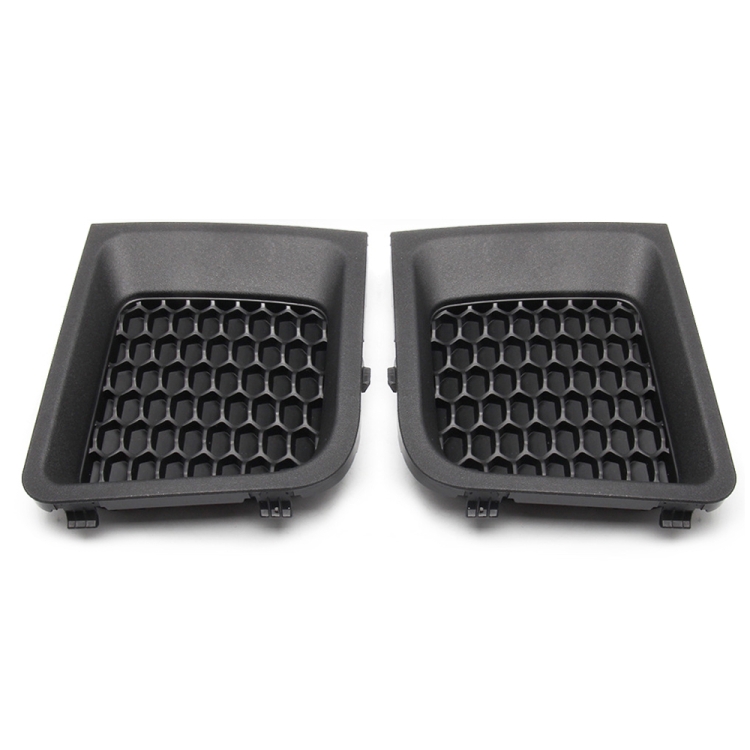 

2 PCS Car Left + Right Front Bumper Lower Grille Bezel Cover for Jeep Renegade