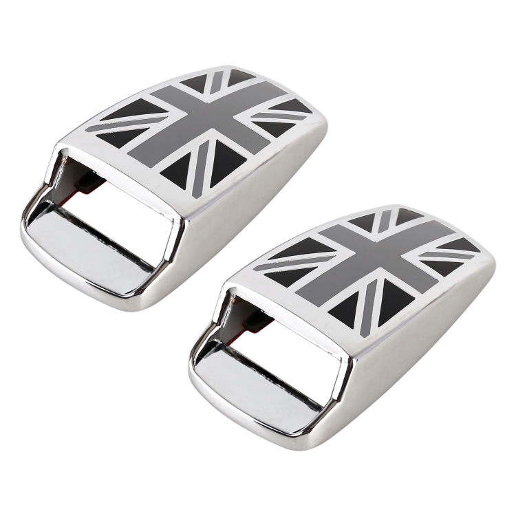 

2 PCS / Set Car USA Flag Mini Spout Decorative Cover (Grey)