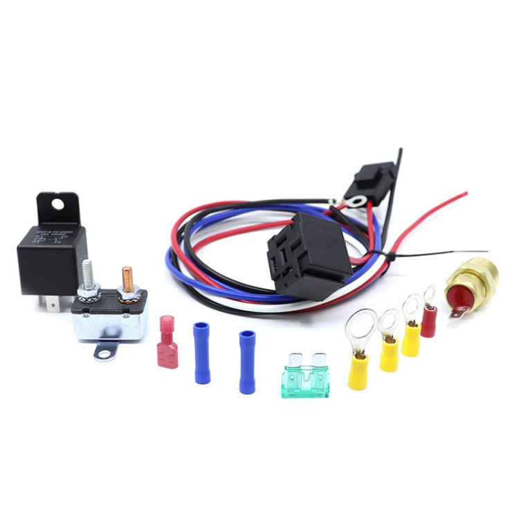 

Car Fan Radiator Repair Parts Temperature Sensor Cooling Fan Thermostat
