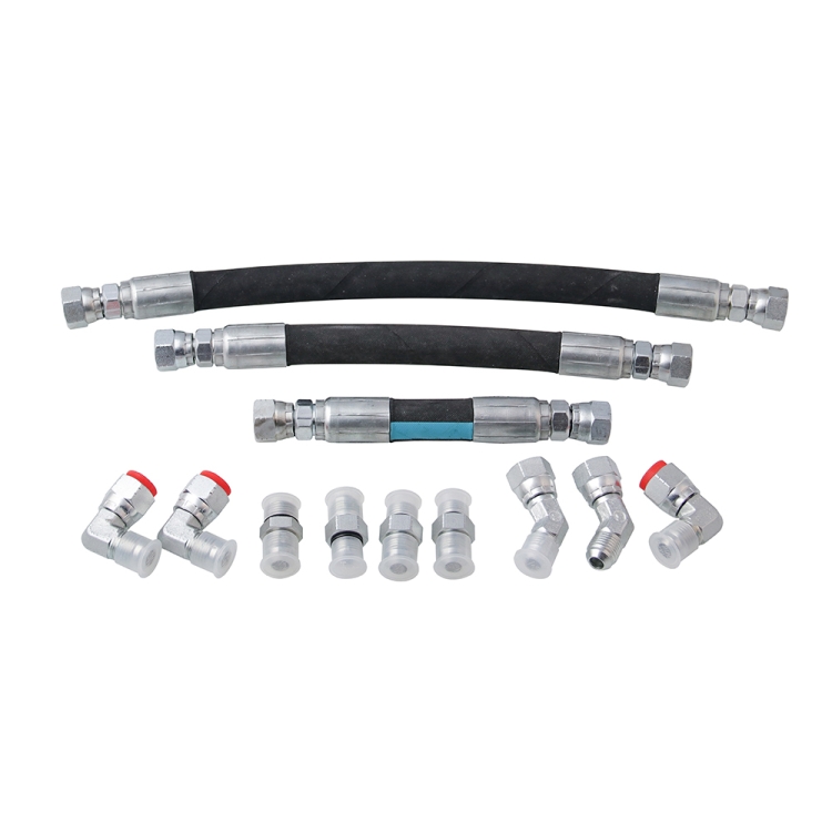 

HF075 High Pressure Oil Pump (HPOP) Hoses Lines Fittings Set for 1994-1997 OBS Ford Powerstroke Turbo 7.3L