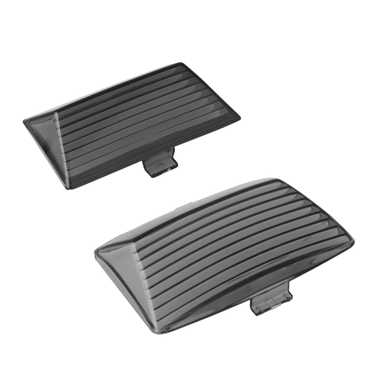 

MB-WE041 Motorcycles Mud Guards Smoked Fender Tip Light Lenses Cover for Harley FLHR