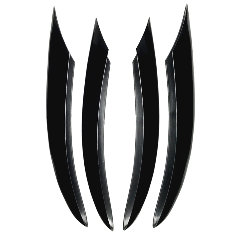 

Car Air Inlet Grille Decoration Sticker Strip for Mercedes-Benz C Class C180L/C260L/C300L (Black)