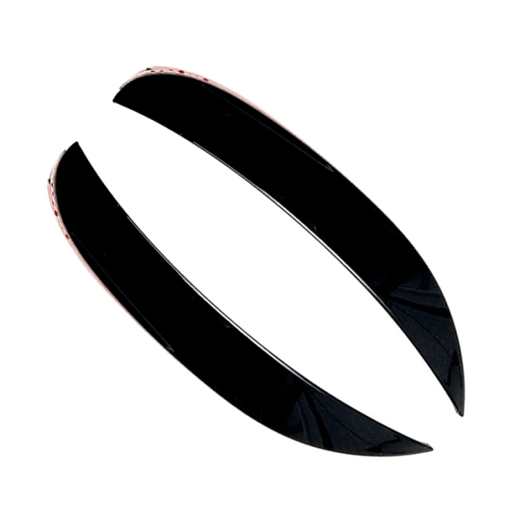 

Car Front Wind Knife Decoration Sticker Strip for Mercedes-Benz C Class C180L/C260L/C300L (Black)