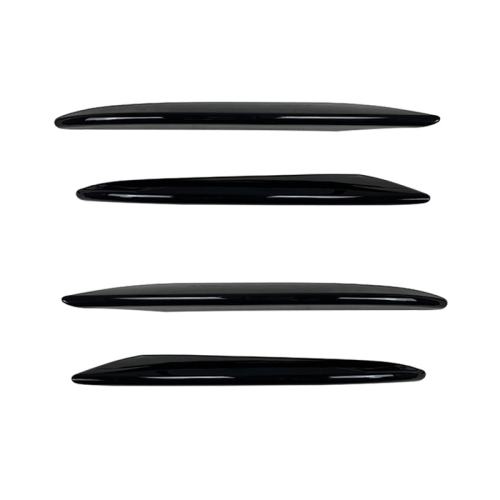 

Car Front Bumper AMG Air Inlet Grille Decoration Sticker Strip for Mercedes-Benz E Class W213 2016-2020/E200/E260/E300 (Black)