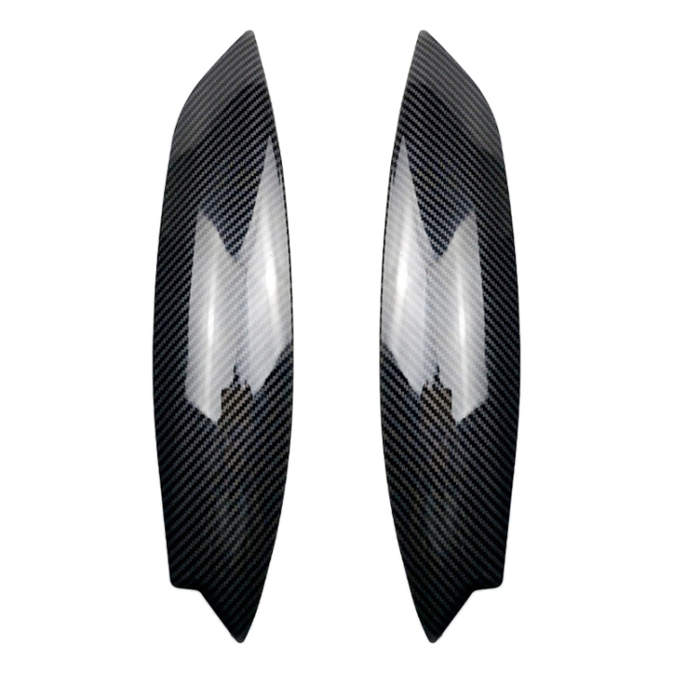 

Car Headlight Eyebrow Decoration Sticker for Volkswagen Golf 5 (Carbon Fiber Black)