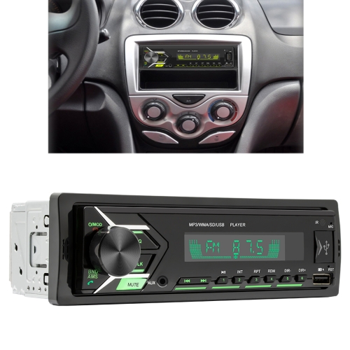 

SWM503 Car Radio Receiver MP3 Player with Remote Control, Support FM & Bluetooth & USB & AUX & TF Card