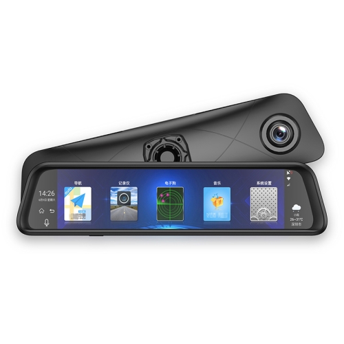 

T50 Car 12 inch 4G HD Night Vision Sual-lens Streaming Media Rearview Mirror Driving Recorder