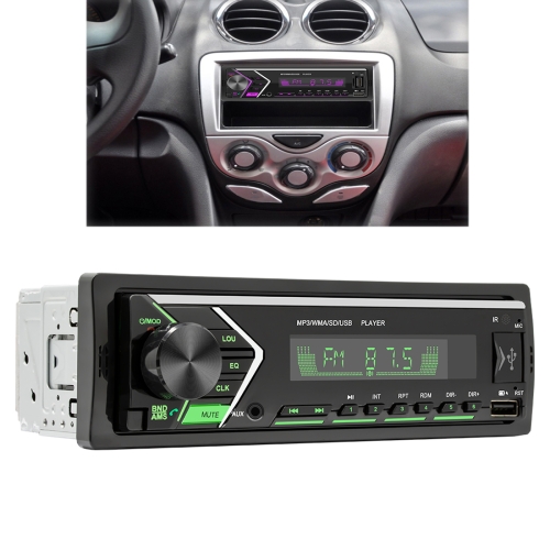 

SWM505 Car Radio Receiver MP3 Player with Remote Control, Support FM & Bluetooth & USB & AUX & TF Card