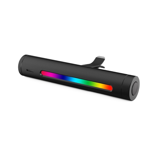 

Car RGB Sound Control Pickup 3D Colorful Music USB LED Atmosphere Light (Black)