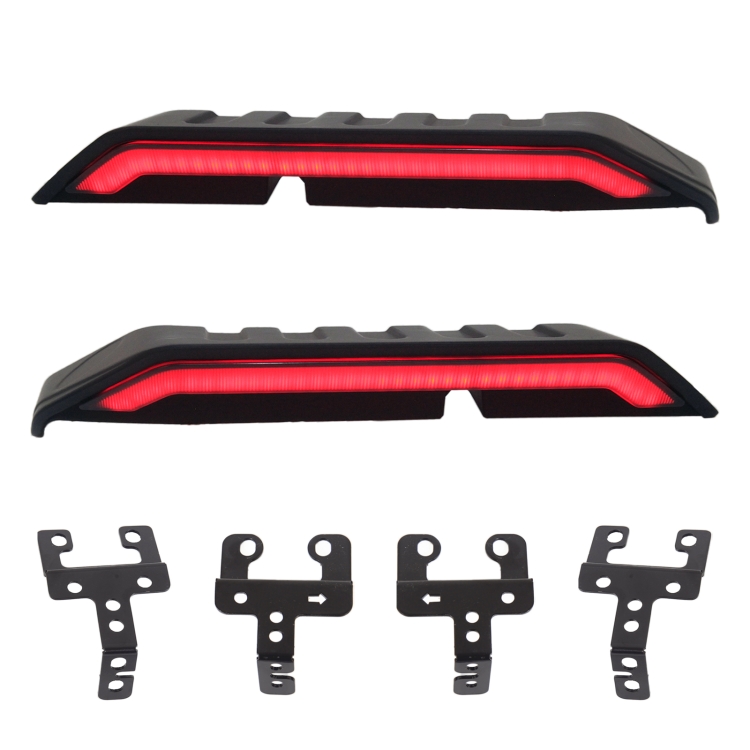 

Car Modified Segmented Rear Wing Spoiler with Light for Jeep Wrangler JK JL