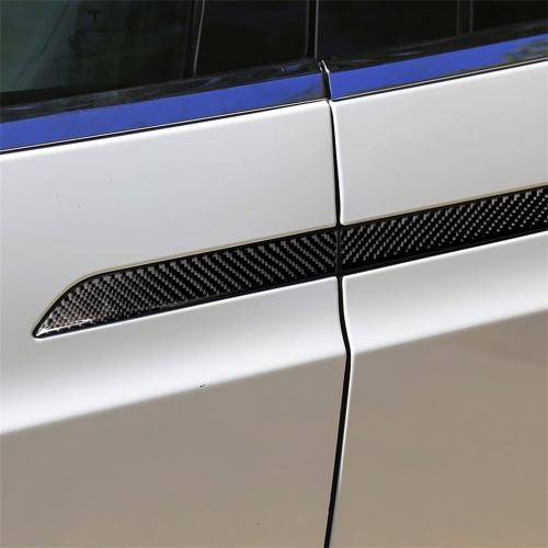 Sunsky 4 Pcs Carbon Fiber Car Outer Door Handle Panel