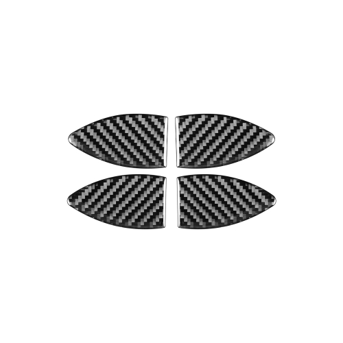 

Carbon Fiber Car Inner Door Bowl Decorative Sticker for Toyota Old RAV4 2006-2013,Left and Right Drive Universal