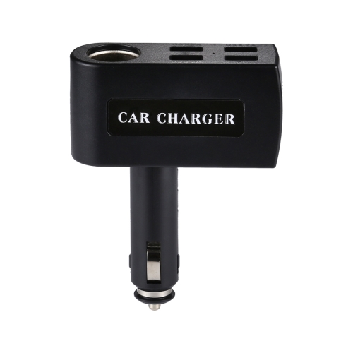 

QC 3.0 4 USB Ports 6A with 1 Socket Cigarette Lighter Splitter Car Charger