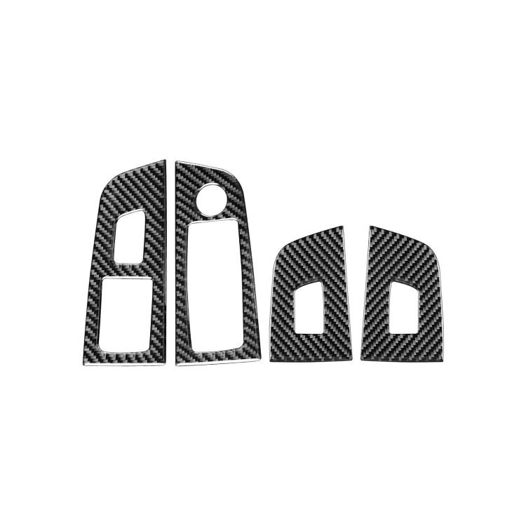 

Car Window Glass Lift Switch Decorative Sticker for BMW F52 1 Series Sedan 2017-2019, Left Drive