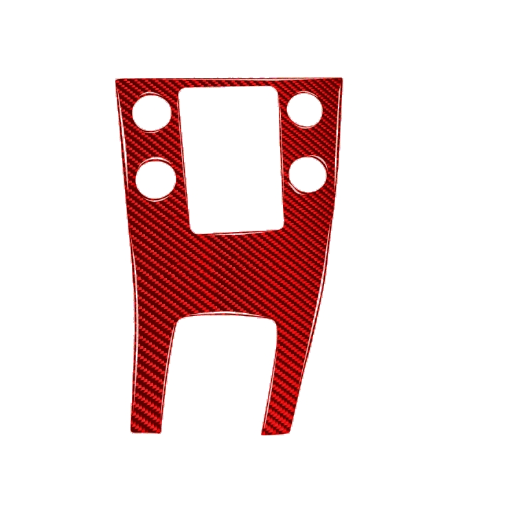 

Car Carbon Fiber Central Control Panel Decorative Sticker for Volvo V60 2010-2017, Right Drive(Red)