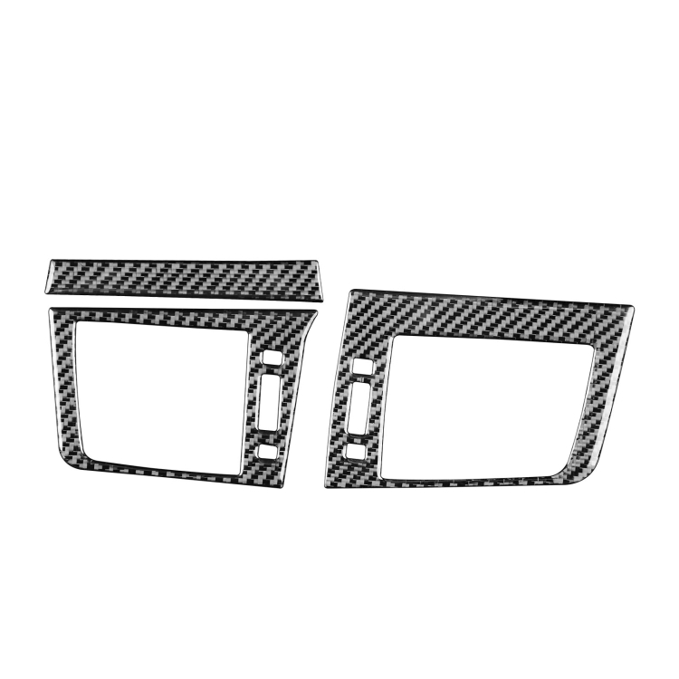 

Car Carbon Fiber Left and Right Air Outlet Decorative Sticker for Lexus CT 2011-2017, Left Drive