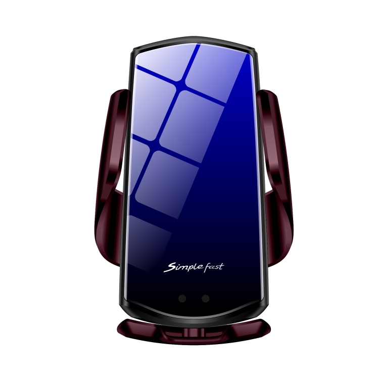 

N3 Car Automatic Inductive Magnetic Suction Wireless Charger (Purple)