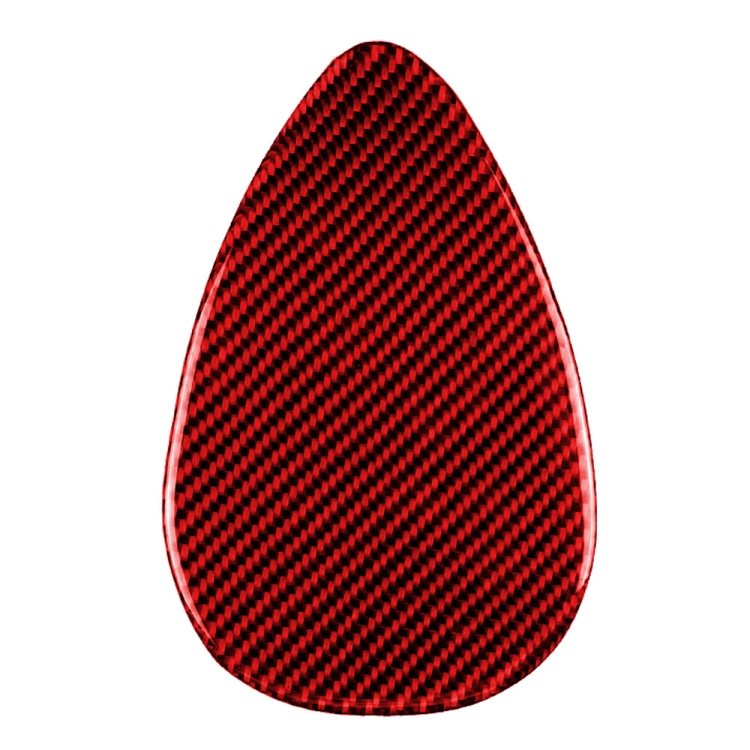 

Car Carbon Fiber Dashboard Decorative Sticker for BMW Mini Cooper JCW One F56 F55 F54, Left and Right Drive Universal (Red)