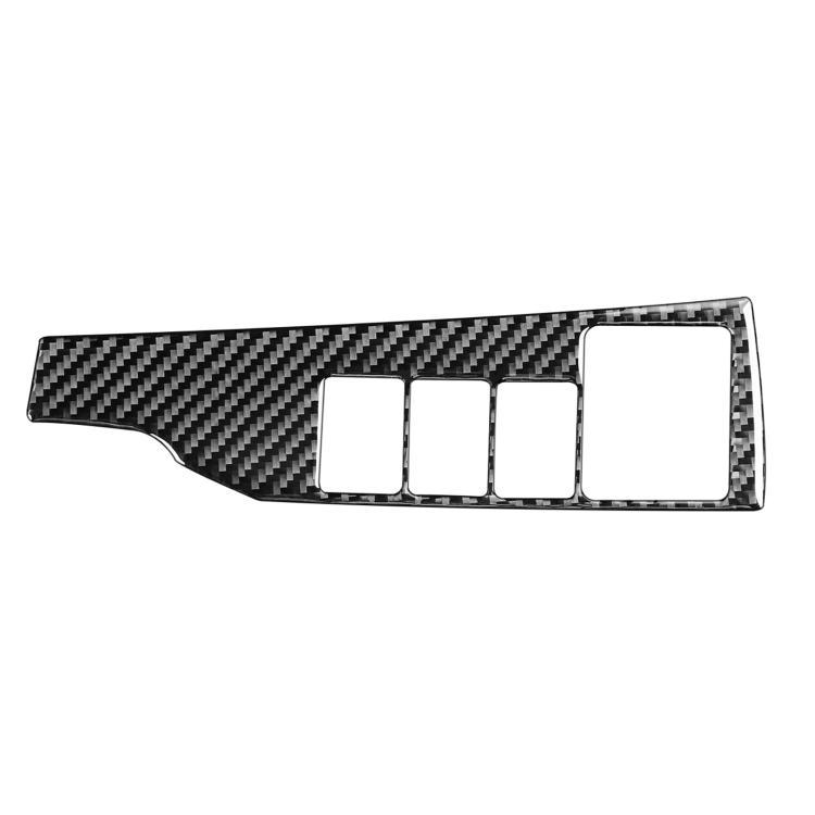 

Car Carbon Fiber Headlight Switch Decorative Sticker for Toyota Corolla / Levin 2014-2018, Right Drive