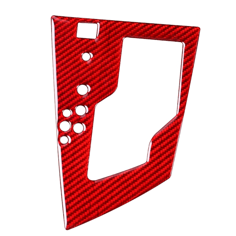 

Car Carbon Fiber Gear Panel Decorative Sticker for Toyota Corolla / Levin 2014-2018, Left Drive (Red)