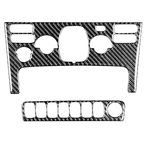 

Car Carbon Fiber Air Conditioning Panel B Decorative Sticker for Volvo XC90 2003-2014, Left and Right Drive Universal