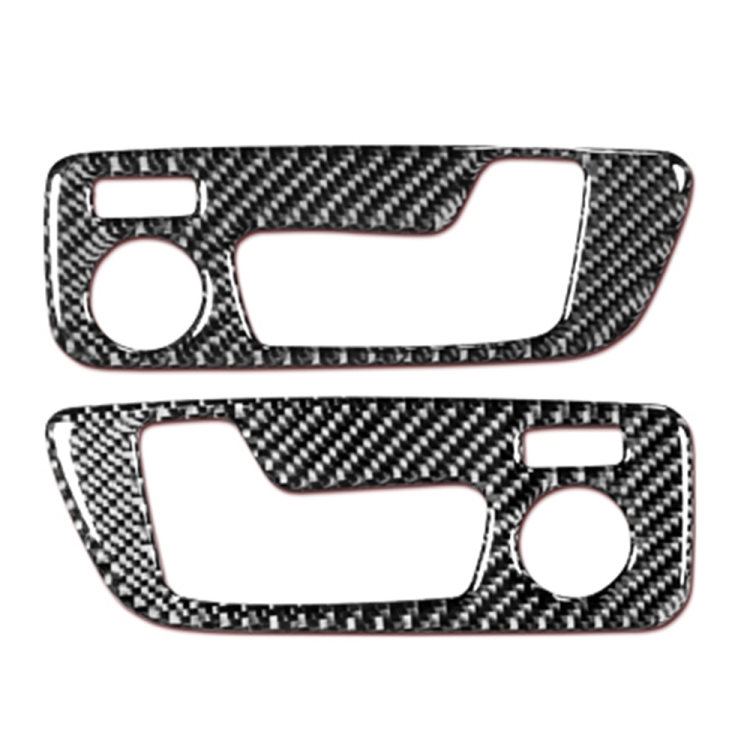 

Car Carbon Fiber M High Performance Door Handle A Decorative Sticker for BMW G01 X3 2018-2020 / G02 X4 2019-2020, Left and Right Drive Universal