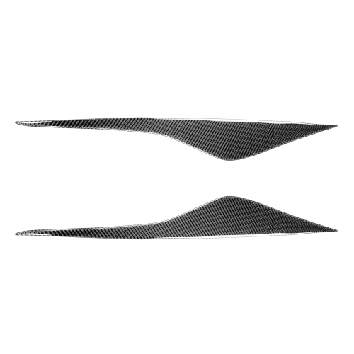 

2 PCS / Set Carbon Fiber Car Lamp Eyebrow Decorative Sticker for Ford Mondeo MK4 2007-2013, Drop Glue Version