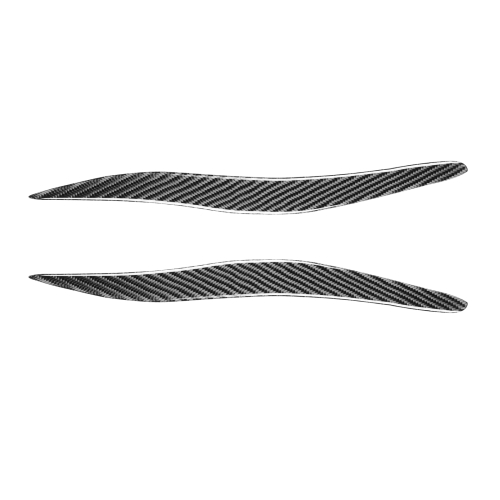 

2 PCS / Set Carbon Fiber Car Lamp Eyebrow Decorative Sticker for Lexus IS250/ IS300 2006-2012, Drop Glue Version