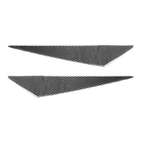 

2 PCS / Set Carbon Fiber Car Lamp Eyebrow Decorative Sticker for BMW X1/E84 2009-2014, Drop Glue Version