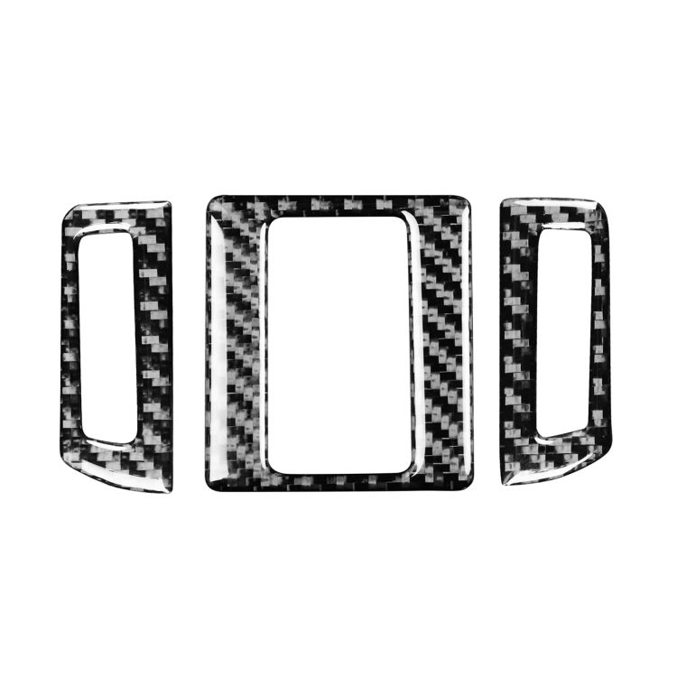 

3 PCS / Set Carbon Fiber Car Central Air Outlet Decorative Sticker for Toyota 4Runner 2010-2020