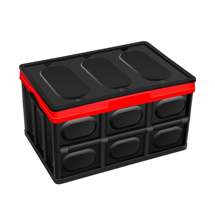 

Car Storage Box Auto Multi-function Folding Organizer Box, Size: S (Black)