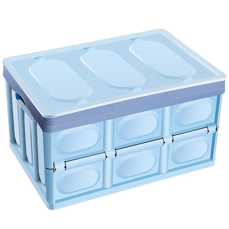 

Car Storage Box Auto Multi-function Folding Organizer Box, Size: L (Blue)