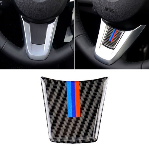 

Car Carbon Fiber Steering Wheel BMW Color Decorative Sticker for BMW Z4 2009-2015